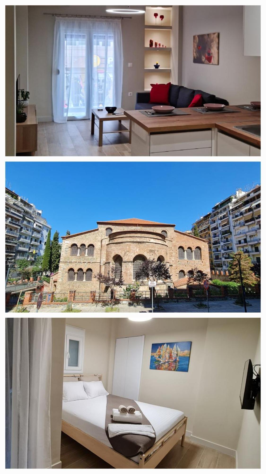 Apartament Kyana Luxury Saloniki Zewnętrze zdjęcie